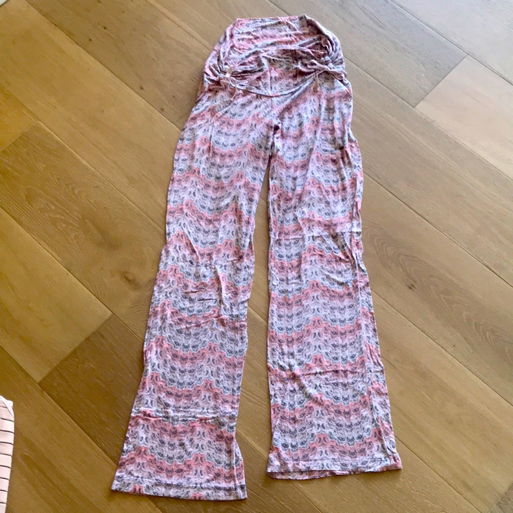 A pea in the pod maternity pajama pants size small